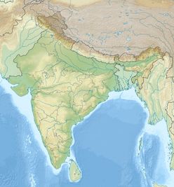 Map showing the location of مثلجة سياتشن Siachen Glacier