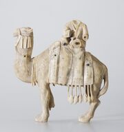 Statuette of a camel and rider, Middle East, 8th–9th century