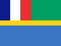 Flag of Gabon (1959–1960)