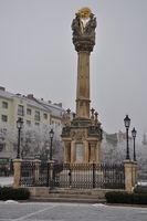 Holy Trinity column in the Main Square
