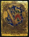 1554، لوح مينا شامپليڤيه لاحقة على نحاس، V&A Museum رقم 4358-1857