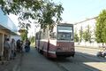 A tram in Avdiivka