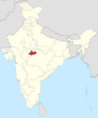 Bhopal in India (1951).svg