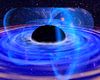 انطباع فني عن قرص التضخم للبلاسما الساخنة التي تدور حول الثقب الأسود (من صور ناسا).