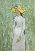 Vincent van Gogh, Girl in White, 1890