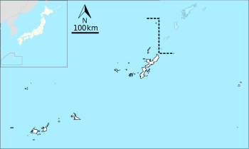 Territory controlled by USMGR 1945–1950.