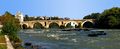 Ponte Milvio in Rome, Italy