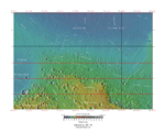 Topographical map of Amenthes quadrangle