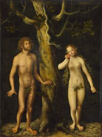 Adam and Eve, Lucas Cranach the Elder