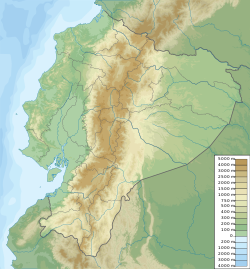 Location map/data/Ecuador/شرح is located in الإكوادور