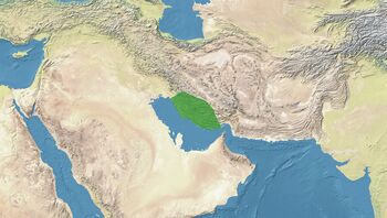 Approximate extent of the kingdom