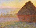Grainstack, (sunset), 1890-1891, Museum of Fine Arts, Boston