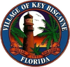 الختم الرسمي لـ قرية كي بسكين Village of Key Biscayne