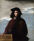 Salvator Rosa, Self-portrait, Of Silence and Speech, Silence is better, 1640, National Gallery, London