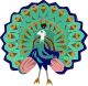 WikiProject Myanmar peacock.svg