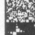 detail of Twibright Optar scan from laser printed paper, carrying 32kbps Ogg Vorbis digital music (48 seconds per A4 page)