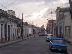 Typical street in Cienfuegos