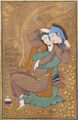Two Lovers by Reza Abbasi, 1630