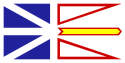 علم نيوفاوندلاند ولبرادور Newfoundland and Labrador