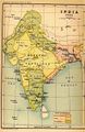 خريطة الهند في 1765