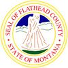 الختم الرسمي لـ Flathead County