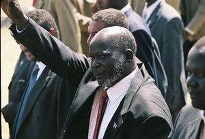 John Garang waving.jpg