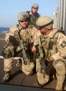 SEALs during a VBSS training in support of Operation Iraqi Freedom