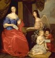 Louise de La Vallière and her children