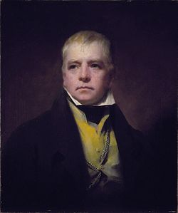 پورتريه ريبرن للسير والتر سكوت في 1822.