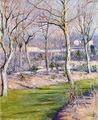 Le jardin du Petit Gennevilliers en hiver (1894) مجموعة خاصة