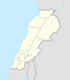 معبد بزيزا الروماني is located in لبنان