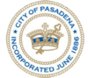 الختم الرسمي لـ پاسادينا، كاليفورنيا