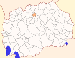 Municipality of Ilindenموقع