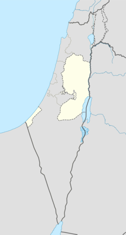 سبسطية is located in فلسطين