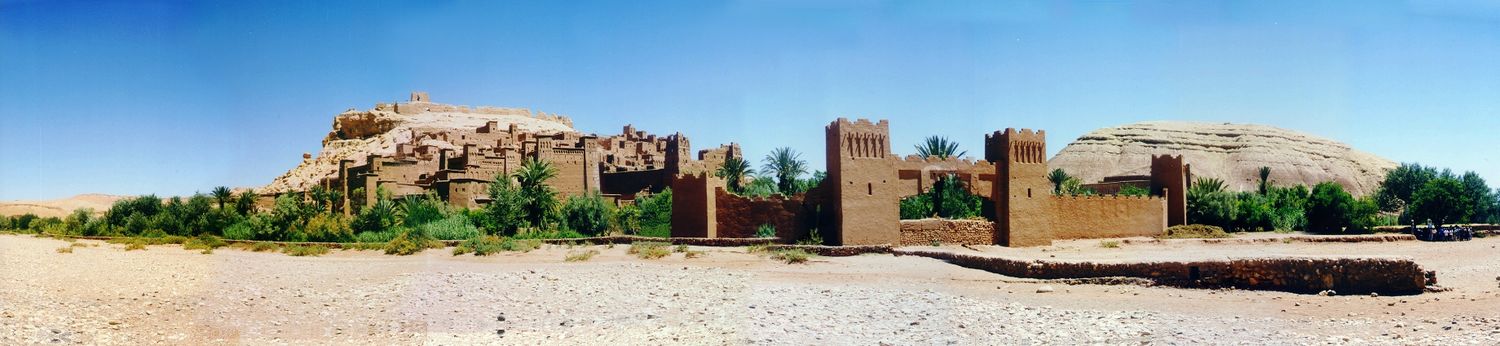 قصر آيت بن حدو في الوسط الشرقي للمملكة المغربية