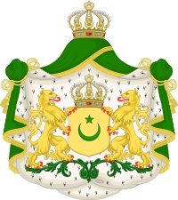 Coat of Arms of the Sultanate of Pontianak (1945).svg