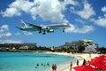 Boeing 757-200 approaching Princess Juliana International Airport, St. Maarten
