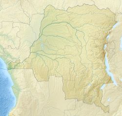 Kinshasa is located in جمهورية الكونغو الديمقراطية