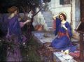The Annunciation by John William Waterhouse, 1914