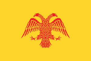 Supposed Serbian Empire flag.svg