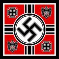 The flag for the Minister of war and Commander-In-Chief of the German Armed Forces, 5.10.1935 - 4.2.1938