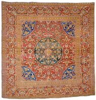 Ottoman carpet. Probably Cairo, Egypt. First half of the 17th century
