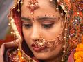 Indian bride on her wedding day