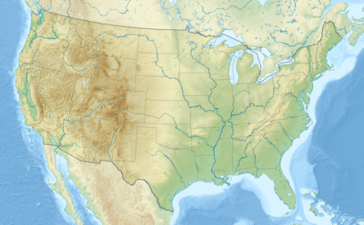 Location map USA relief