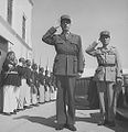 شارل ديغول في قرطاج (تونس) في جوان 1943