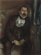 رجل يتثاءب، 1859