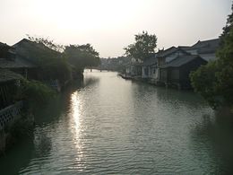 Wuzhen at sunset