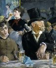 At the Café (ca. 1879) by Édouard Manet.