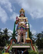 Hanuman Statue at Abbirajupalem.jpg