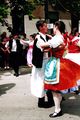 Csárdás folk dance in Skorenovac, Vojvodina, Serbia
